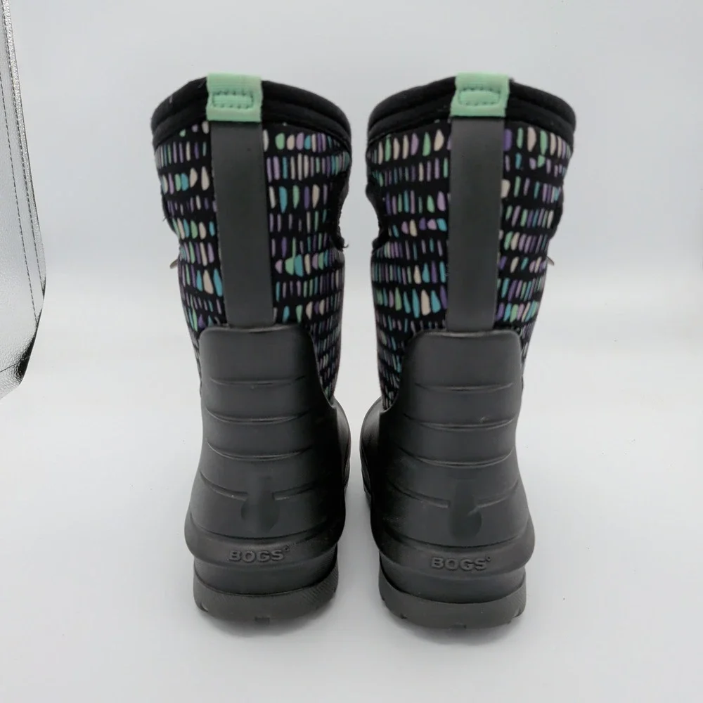 Bogs Neo Classic Twinkle Waterproof Boot Winter Insulated Kid 9 Toddler Boy Girl